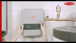 Fronius Ohmpilot Installation und Inbetriebnahme [upl. by Zirkle260]