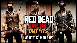 Red Dead Online  Cool Outfits [upl. by Zorah]