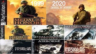 EVOLUCION DE LOS JUEGOS DE MEDALLA DE HONOR 19992020 HD 1080 60FPS [upl. by Jeu372]