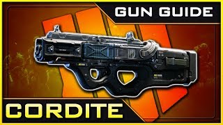 Cordite Stats amp Best Class Setups  Black Ops 4 Gun Guide 17 [upl. by Ardnalac379]