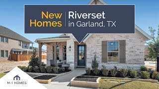 Riverset  New Homes in Garland TX [upl. by Ecyaj]