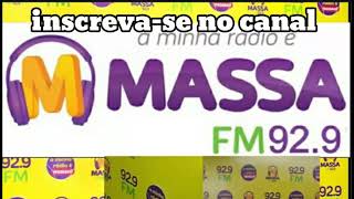 Rádio Massa FM 929 São Paulo  SP  Brasil [upl. by Siblee2]