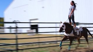 Haley Ganzel A Trick Riding Legacy [upl. by Yrtua]