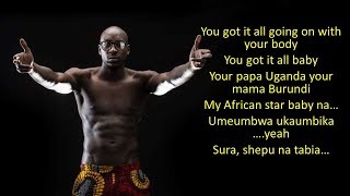 Sauti Sol  Afrikan Star featuring Burna Boy lyrics [upl. by Arutak]