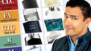 Top 21 Most Popular Mens Fragrances Ranked Best And Worst [upl. by Hadeehuat]