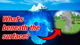 The Minecraft Iceberg Explained [upl. by Dolan12]