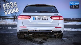 MercedesAMG E63s 612hp  pure SOUND 60FPS [upl. by Pete568]