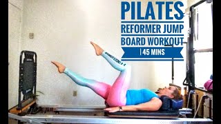 Intermediate Pilates Jumpboard Full Body [upl. by Kyne]