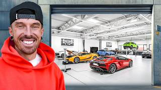 I BUILT MY DREAM SUPERCAR WORKSHOP [upl. by Erlinna]