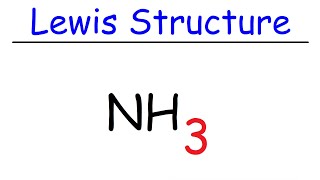 NH3 Lewis Structure  Ammonia [upl. by Turro]