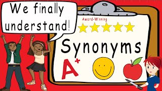 Synonyms  Award Winning Synonym Teaching Video  What are Synonyms [upl. by Sorrows687]