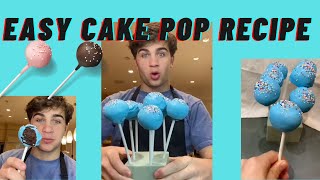 HOW TO MAKE CAKE POPSEASY RECIPE [upl. by Stillas]