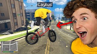 I Became A Professional BMX RIDER In GTA 5 Mods [upl. by Imekawulo]