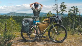 My First Actual Bikepacking Trip Victoria to Cowichan River via the Trans Canada Trail [upl. by Elime564]