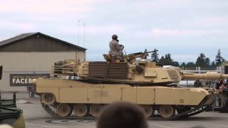 M1A1 Abrams Turret Demo [upl. by Olyhs]