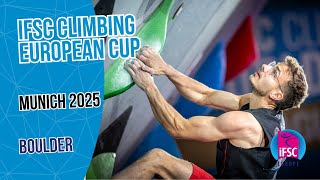 Mens boulder qualification  Munich 2025 [upl. by Ethelind197]