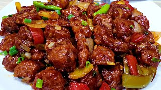 Restaurant Style Chili Chicken with Secret Tips  Dry Chicken Chilli Recipe [upl. by Gerger192]