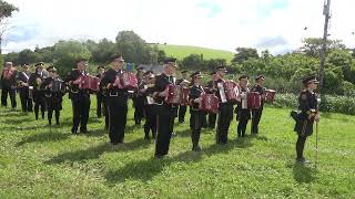 Ballinamallard Accordion Band  Rossnowlagh 2024 2 [upl. by Annodas]