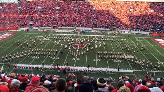 University of Wisconsin Marching Band  Phantom of the Opera Halftime Show [upl. by Yartnoed595]