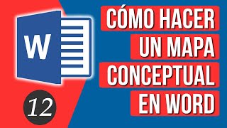 Como Hacer Mapas Conceptuales en Word [upl. by Gorga205]