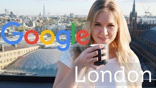 Google London and the Stunning View  Blonde Vlogs [upl. by Llenyt]