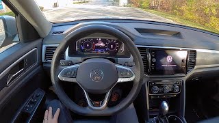 2021 Volkswagen Atlas V6 SEL RLine  POV Review [upl. by Hy684]