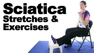 Sciatica Stretches amp Exercises  Ask Doctor Jo [upl. by Lach865]