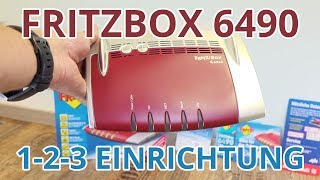 Fritzbox 6490 Cable einrichten  Anleitung für Konfiguration [upl. by Anayd]