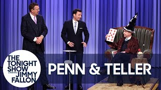 Penn amp Teller Show Off a Lying Cheating Swindling Card Trick [upl. by Apicella264]