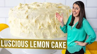 How to Make Luscious Lemon Cake [upl. by Moshe635]