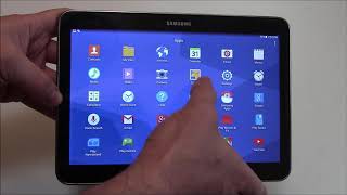 How To Take A Screenshot On A Samsung Galaxy Tab 4 Tablet [upl. by Aleafar]