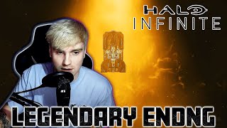 HALO INFINITE LEGENDARY ENDING REACTION [upl. by Seabury]