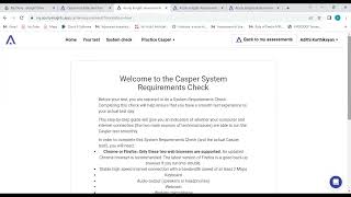 CASPer Registration Demo by Dr Aditi Karthik  Caapid Simplified [upl. by Siari]