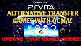 PS Vita 360 QCMA Vita Game Transfer Tutorial amp How to Install VPK Game Updates Guide [upl. by Lynnell797]