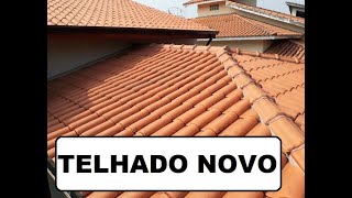 Como IMPERMEABILIZAR seu telhado colonial Olha o que o HIDROFUGANTE FAZ [upl. by Aitnwahs]