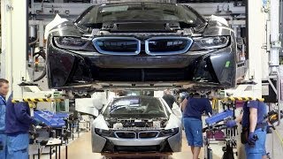 BMW i8 Production [upl. by Dnomsaj]