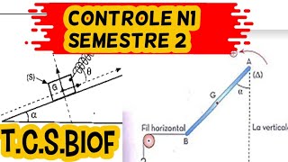 Controle N1 Semestre 2 tronc commun [upl. by Aowda911]