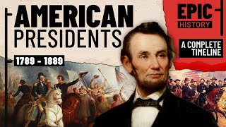 American Presidents A Complete Timeline  Washington to Cleveland 12 [upl. by Yvaht287]