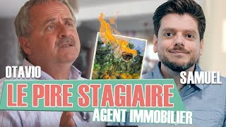 Le Pire Stagiaire  lagent immobilier version longue [upl. by Euginimod]