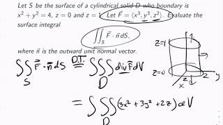 Multivariable Calculus Divergence Theorem  Examples 169 [upl. by Irroc743]