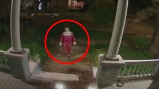 5 Creepy Clowns Caught on Camera [upl. by Tova]