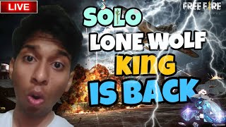 Free Fire Live 🔴 Lone Wolf King 🥴Yanva Gaming 😁 With Comeback Challenge 😂 ff freefire YanvaGaming [upl. by Mella497]