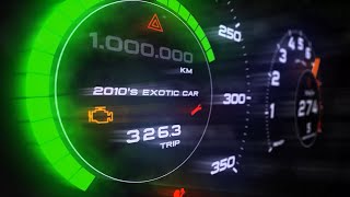 11 Speedometer Working Animation  After Effects Template [upl. by Domini]