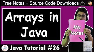 Java Tutorial Introduction to Arrays [upl. by Ofelia]