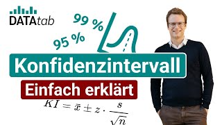 Konfidenzintervall Einfach erklärt [upl. by Anilyx]