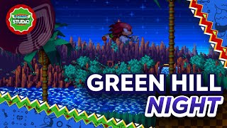 Green Hill Night  Sonic Studio OST [upl. by Noonan]