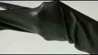 Stretch Long Leather Gloves  Taking Off [upl. by Ruamaj]