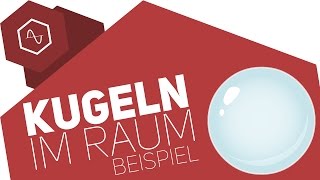 Kugeln im Raum – Abituraufgabe Analytische Geometrie [upl. by Karlyn]