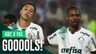 GOLS  UNIÃO ABC 0 X 4 PALMEIRAS  COPA SP 2024 [upl. by Seessel]