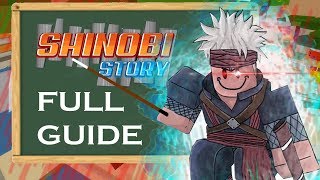 ROBLOX Shinobi Story Full Guide Controls Skills Stats Tips And More [upl. by Sirmons844]